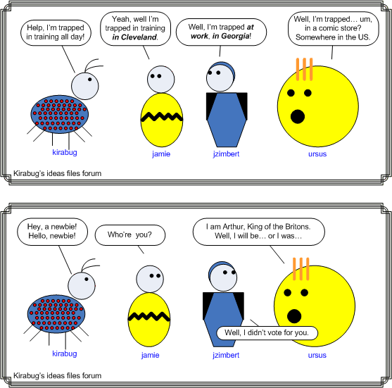 visio comic