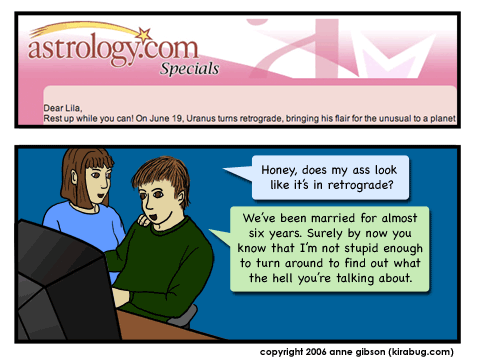 Astrology's just wrong. This one, doubly so.