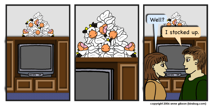 lots of cowballs.