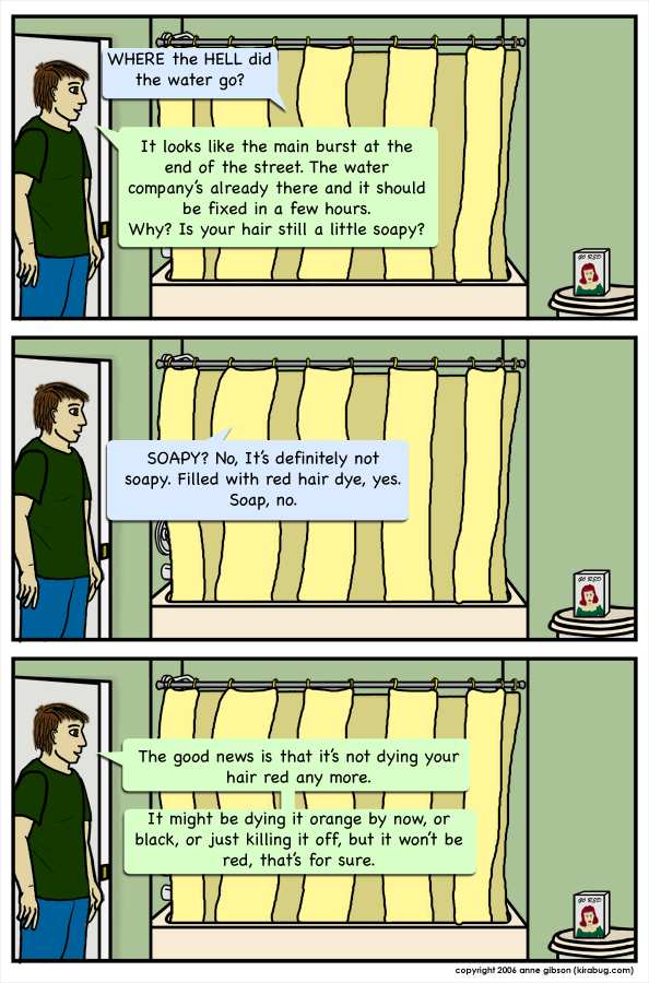 No, this didn't happen to me.