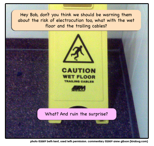 Not the caution label I would have used.